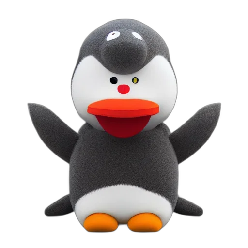 animal, creature, staff, 3d render transparent PNG cut-out