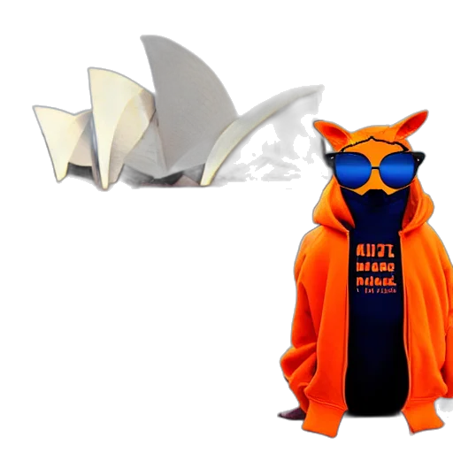 jacket, mask, 3d render, concept art transparent PNG cut-out