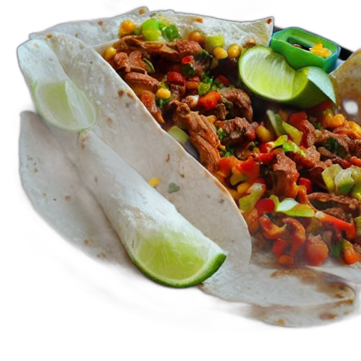 food, hat, photorealistic, 3d render, mexican transparent PNG cut-out