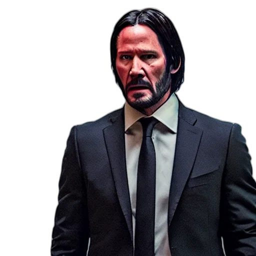 jacket, concept art, photorealistic, comic book art, film, still, john, wick transparent PNG cut-out