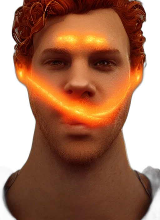 face, mask, dragon, staff transparent PNG cut-out