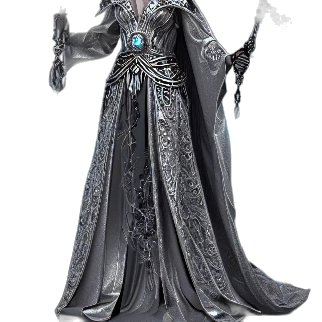 staff, concept art, fantasy art, 3d render transparent PNG cut-out