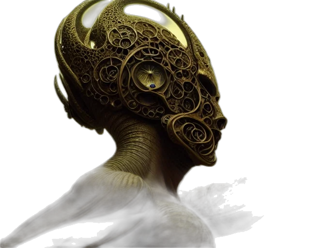 mask, face, dragon, creature, concept art, fantasy art, photorealistic, 3d render transparent PNG cut-out