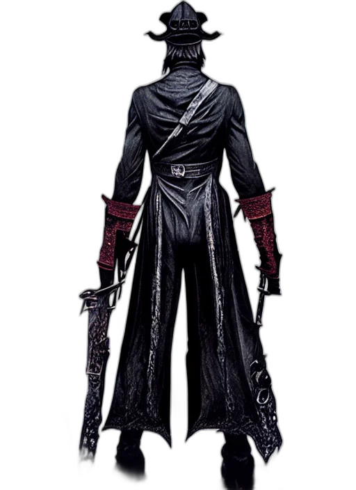 staff, jacket, sword, weapon transparent PNG cut-out