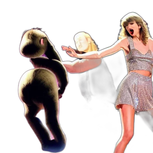 creature, dress, hat, concept art transparent PNG cut-out
