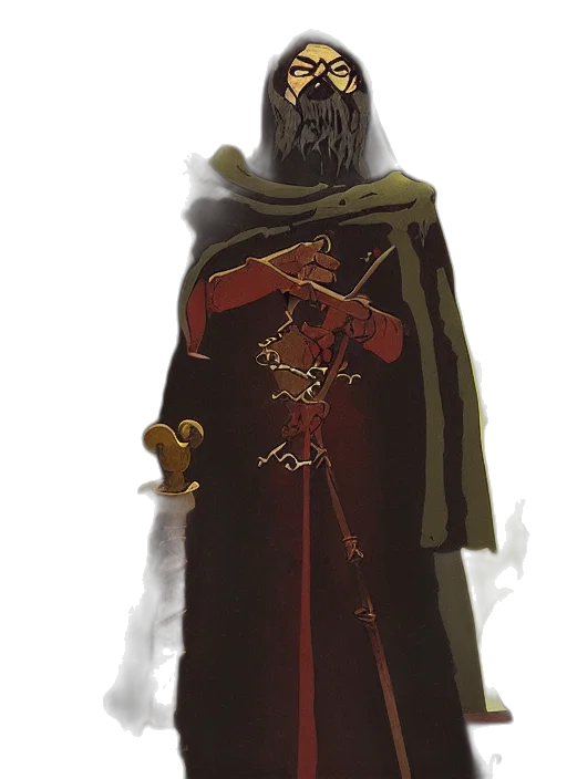 staff, mask, crown, sword transparent PNG cut-out