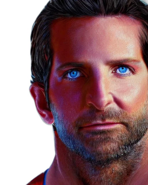 face, photorealistic, 3d render, comic book art, fantasy art, detailed, oil, painting transparent PNG cut-out