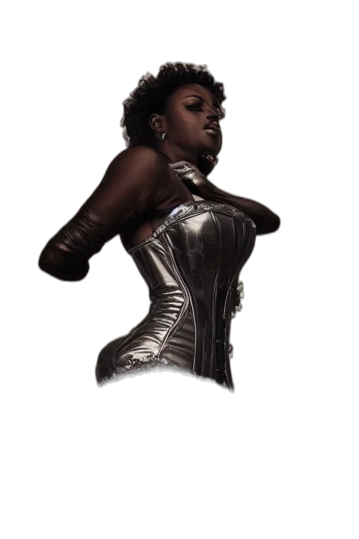 dress, concept art, comic book art, photorealistic transparent PNG cut-out