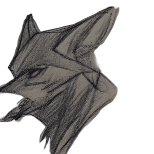 mask, face, creature, hat, concept art, watercolor, pencil sketch, photorealistic transparent PNG cut-out