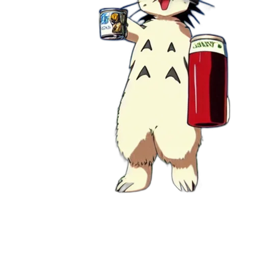 animal, bottle, staff, food transparent PNG cut-out