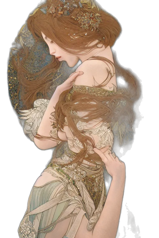 dress, jewelry, crown, mask transparent PNG cut-out