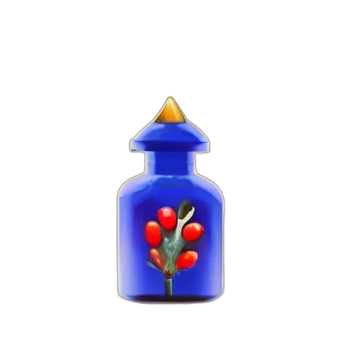 bottle, flower, jewelry, crown transparent PNG cut-out