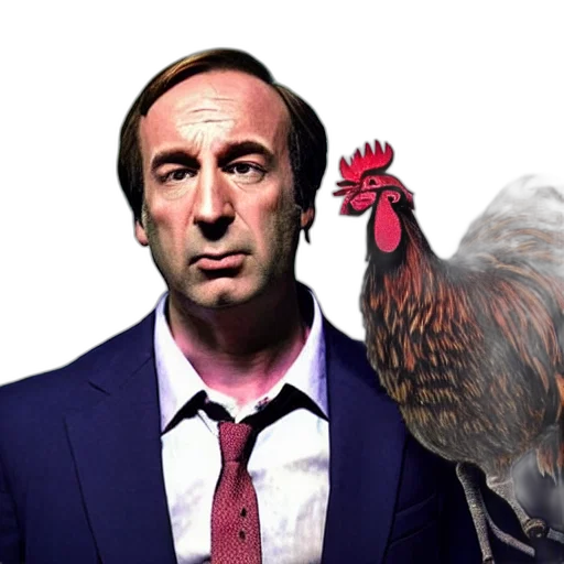 animal, saul, goodman, rooster transparent PNG cut-out