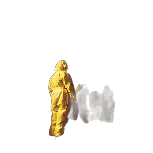 jacket, umbrella, dress, mask, concept art, 3d render, pixel art, watercolor transparent PNG cut-out