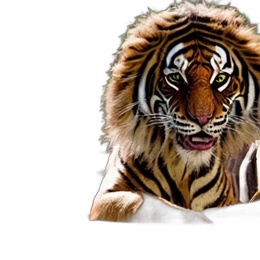 animal, creature, mask, photorealistic transparent PNG cut-out