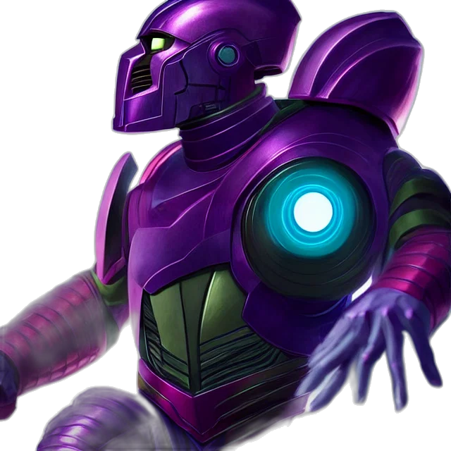 robot, concept art, 3d render, comic book art, fantasy art, epic, professional, digital transparent PNG cut-out