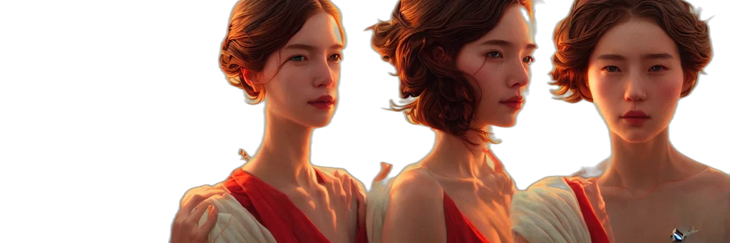 dress, photorealistic, concept art, fantasy art transparent PNG cut-out