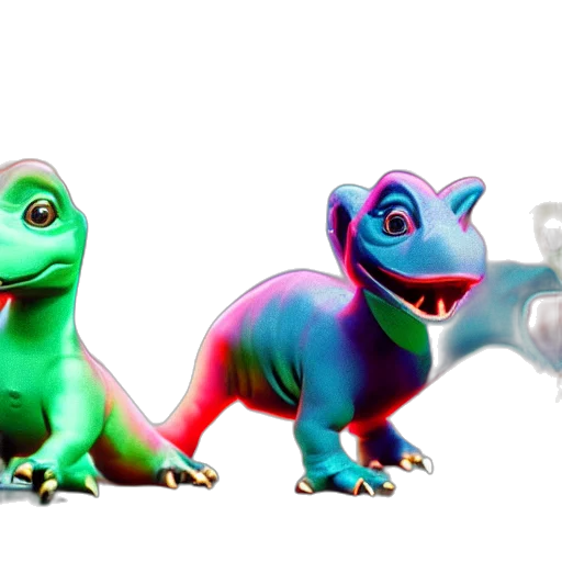 dragon, creature, 3d render, concept art transparent PNG cut-out