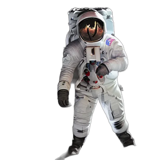 jacket, mask, robot, staff, concept art, 3d render, outer space, gordon transparent PNG cut-out