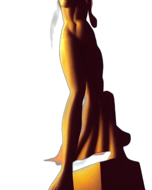dress, staff, robot, crown transparent PNG cut-out