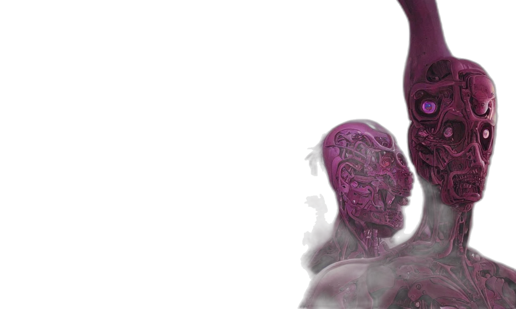 mask, face, robot, creature transparent PNG cut-out