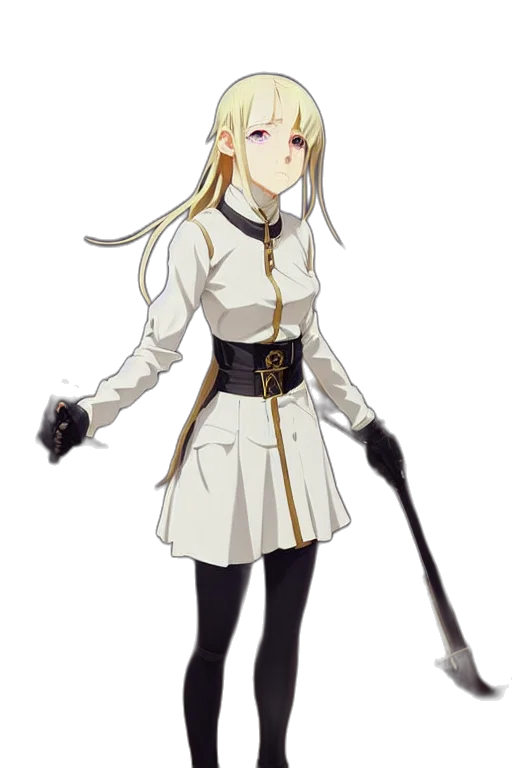 staff, sword, weapon, dress transparent PNG cut-out