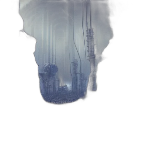 mask, shoes, robot, face, concept art, watercolor, cyberpunk, photorealistic transparent PNG cut-out