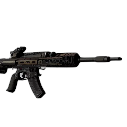 weapon, 3d render, concept art, sci-fi transparent PNG cut-out
