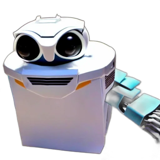 robot, 3d render, concept art, real, life, wall, covered, yogurt transparent PNG cut-out