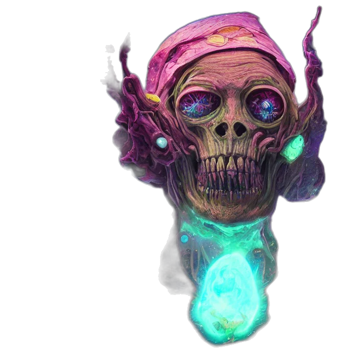 mask, face, staff, creature transparent PNG cut-out