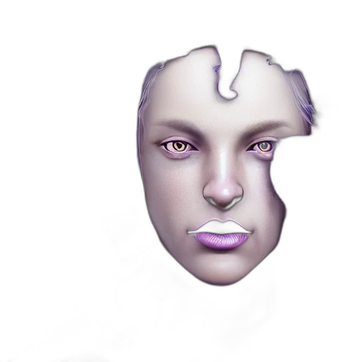 face, mask, robot, crown transparent PNG cut-out
