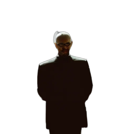 staff, jacket, face, robot transparent PNG cut-out