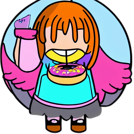 food, jewelry, staff, cartoon transparent PNG cut-out