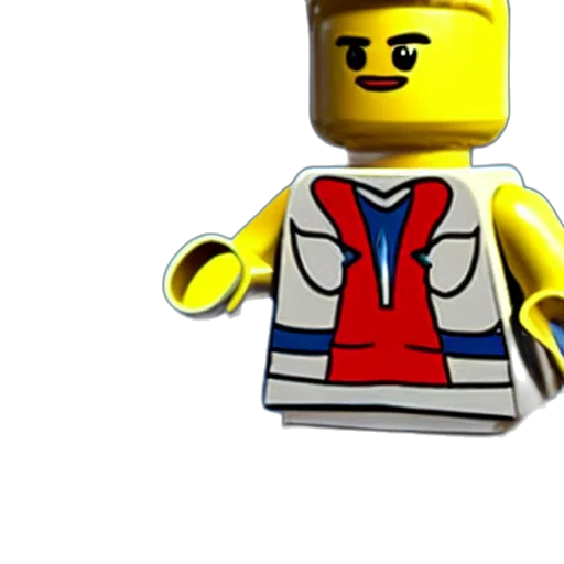 jacket, robot, face, staff, 3d render, concept art, pixel art, cartoon transparent PNG cut-out
