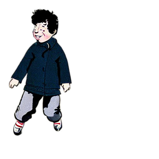 jacket, cartoon, concept art, pixel art, 3d render, book, illustration, french transparent PNG cut-out