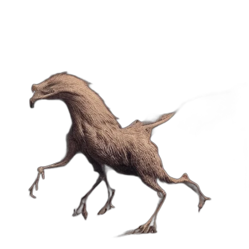 creature, dragon, animal, staff transparent PNG cut-out
