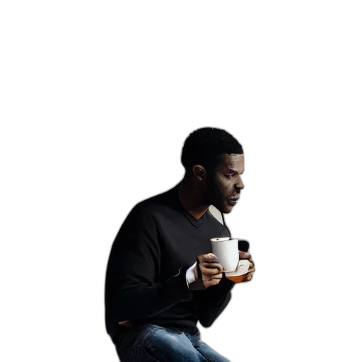 jacket, staff, robot, shoes, concept art, 3d render, pixel art, photorealistic transparent PNG cut-out