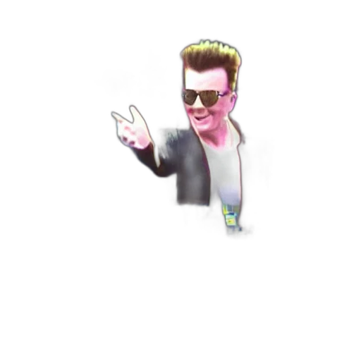 jacket, pixel art, 3d render, vaporwave transparent PNG cut-out
