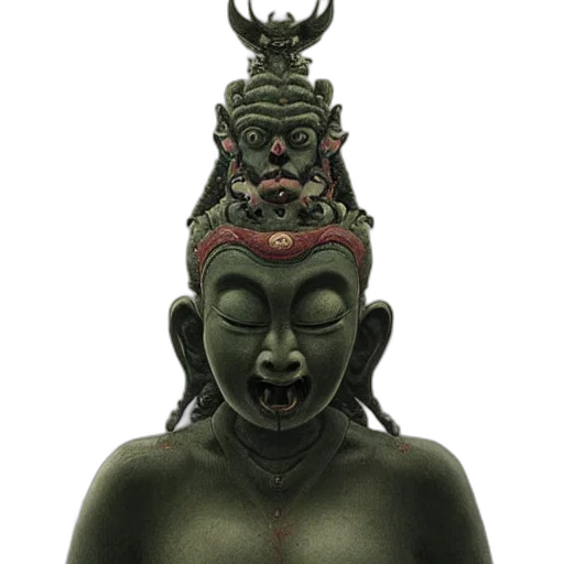 mask, crown, staff, face transparent PNG cut-out