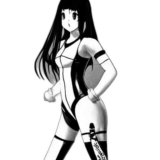 robot, dress, weapon, staff, cartoon, concept art, pixel art, anime transparent PNG cut-out