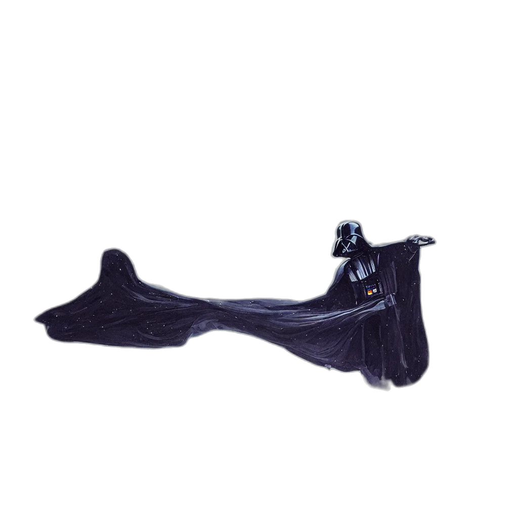 umbrella, shoes, weapon, mask, 3d render, concept art, underwater, outer space transparent PNG cut-out