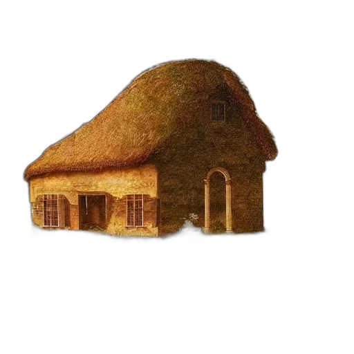 building, hat, furniture, food, 3d render, concept art, photorealistic, pixel art transparent PNG cut-out