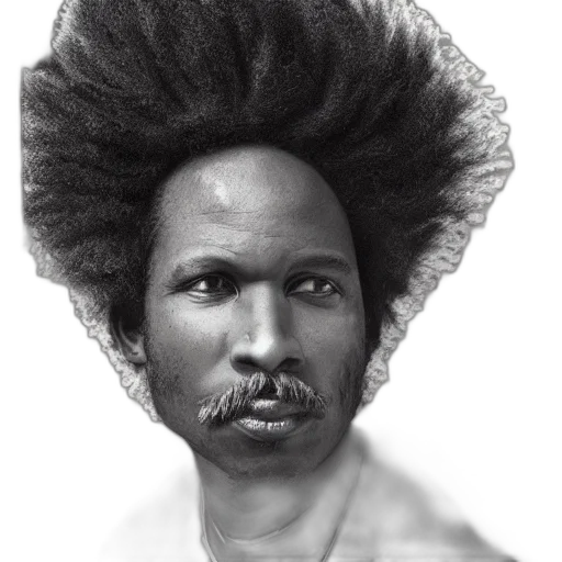 hair, face, staff, crown transparent PNG cut-out