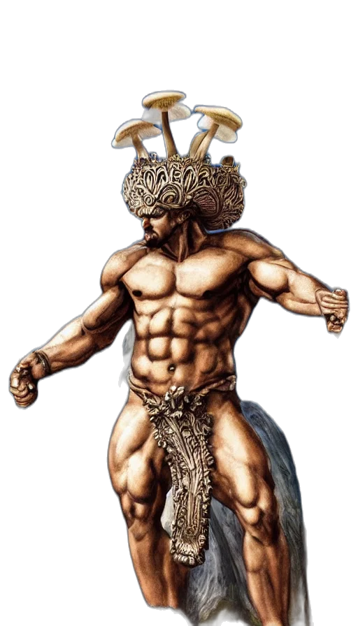 crown, animal, creature, sword transparent PNG cut-out