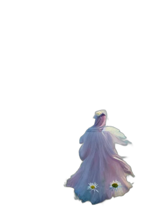 dress, hat, crown, creature, concept art, watercolor, fantasy art, anime transparent PNG cut-out