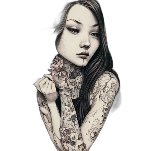 dress, jewelry, face, robot, photorealistic, fantasy art, concept art, cartoon transparent PNG cut-out