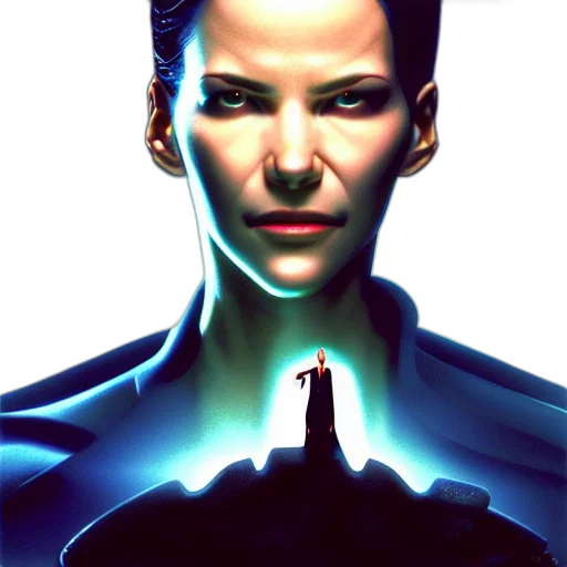 robot, face, comic book art, concept art transparent PNG cut-out