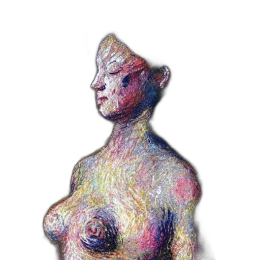 dress, jewelry, crown, creature, 3d render, concept art, fantasy art, oil painting transparent PNG cut-out