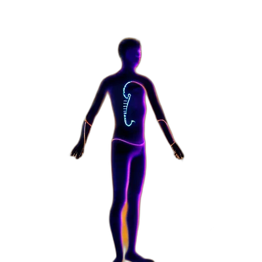 robot, staff, jewelry, jacket transparent PNG cut-out