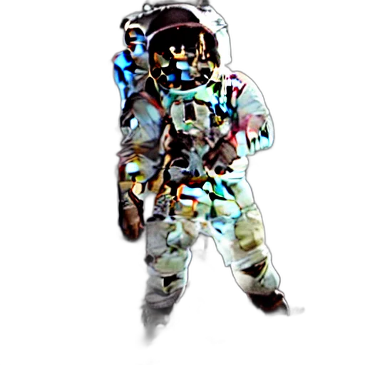robot, jacket, staff, mask, pixel art, concept art, 3d render, comic book art transparent PNG cut-out